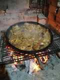 Pollo al disco