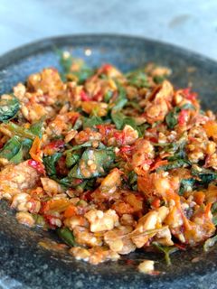 Foto resep SAMBAL TEMPE Kemangi