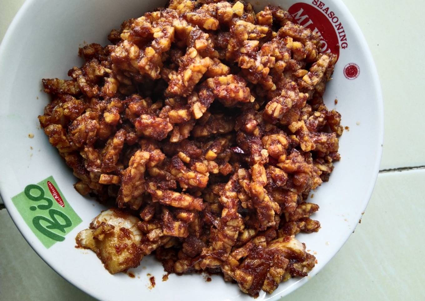 Orek tempe kering suka2 😍