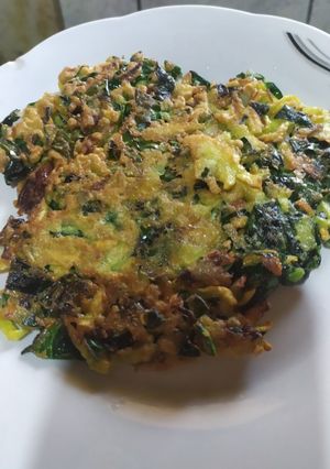 Una foto de Tortilla vegana (reemplazo al pollo)