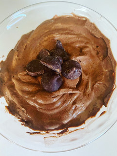 Una foto de Chocolate Mousse keto