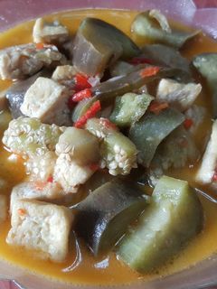 Foto resep Lodeh Terong Tahu Tempe