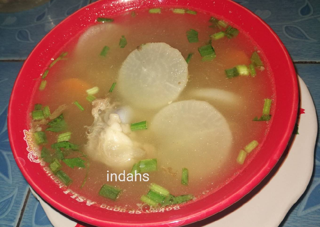 Sup iga lopak dan wortel chinese food by me