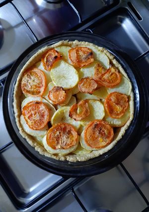 Une photo de Tourte à la Viande Hachée et Pommes de Terre 🍴