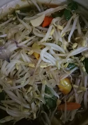 Foto resep Oseng taoge tetelan