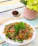 Bún Gạo Xào Thịt Bò