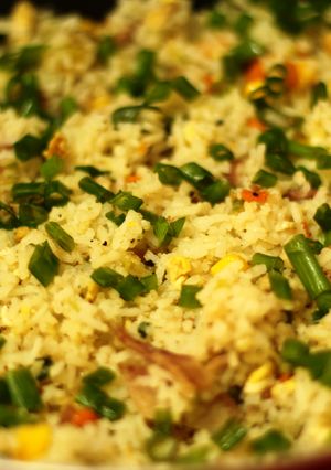A picture of Mixed Fried Rice- The Basic Recipe.
