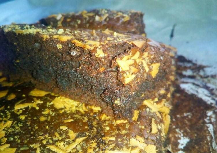Brownies Coklat Keju Moist no BP & Soda Kue