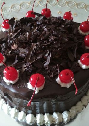 Foto resep Blackforrest cake 🎂🍫