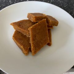 Besen Barfi (Indian desert)Perfect with tea A picture of Besen Barfi (Indian desert)Perfect with tea.