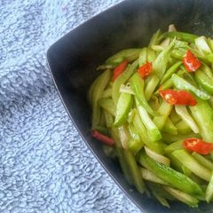 A picture of Tumis Labu / Stir Fried Chayotes.