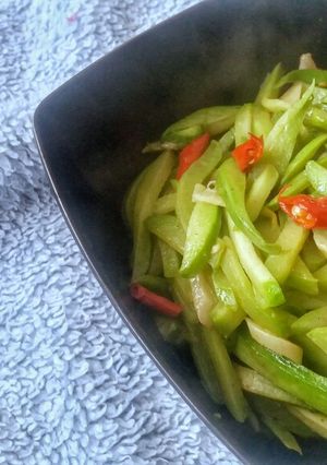 A picture of Tumis Labu / Stir Fried Chayotes.