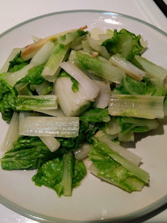 清炒小白菜(低醣生酮餐)(素食料理)(家常菜) 的食譜成品照片