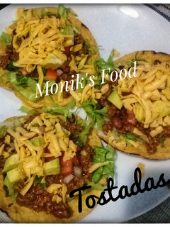 Una foto de Tostadas de carne 🇲🇽