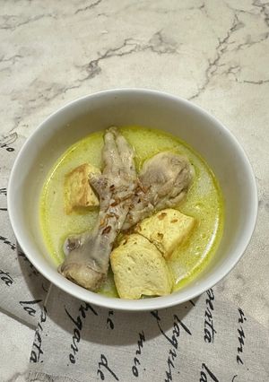 Foto resep Opor Ceker Ayam Tahu