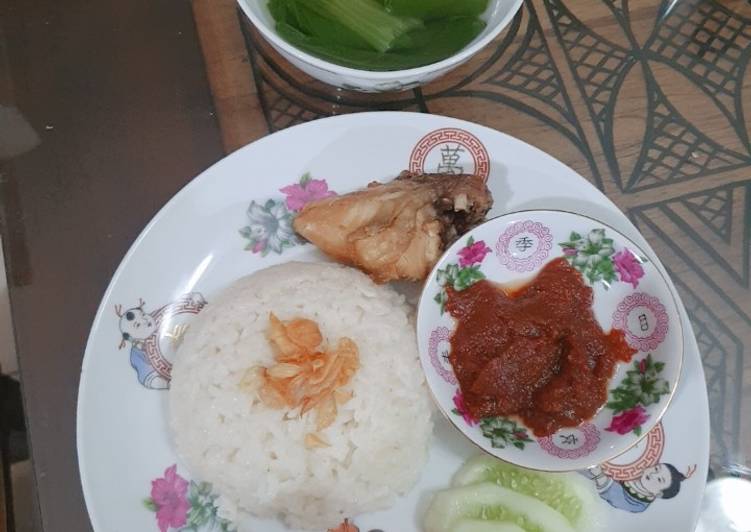 Nasi ayam hainam (simple)