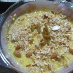 A picture of Khubani ka meetha.