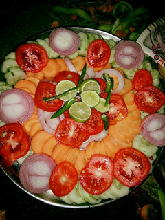A picture of Vegetable salad.