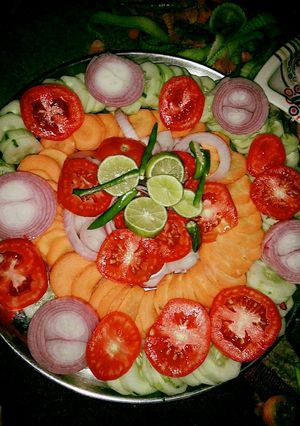 A picture of Vegetable salad.