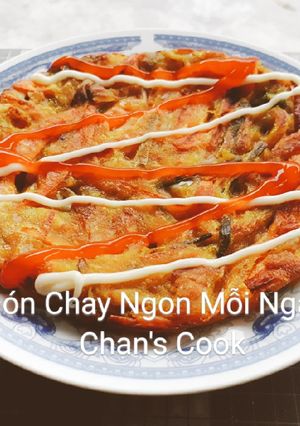 Hình của món Bánh xèo nấm.