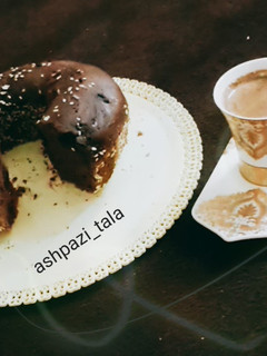 عکسی از دستور کیک کاکائویی کنجدی یک تخممرغی