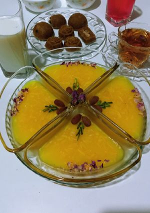 عکسی از دستور ماقوت زعفرانی