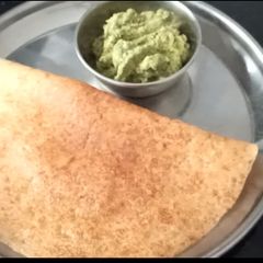 A picture of Buttermilk/Majjige/Rice Dosa/ No dal Dosa.