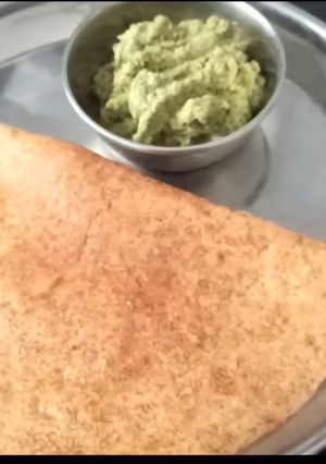 A picture of Buttermilk/Majjige/Rice Dosa/ No dal Dosa.