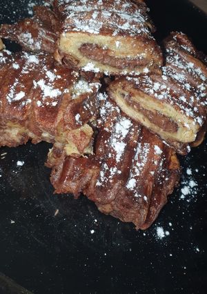 Une photo de Roulée brioche au Nutella