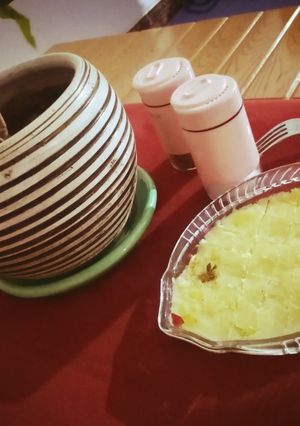 عکسی از دستور سیب زمینی آب پز خوشمزه😋