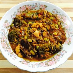 A picture of Tandoori Vegetable Soup.