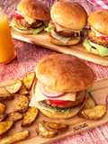 برجر الدجاج بالشيتوس والدوريتوس 🍔