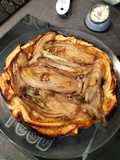 Tarte tatin d'endives aux pignons de pin
