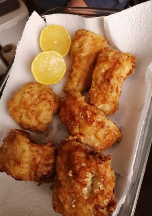 Una foto de Merluza frita