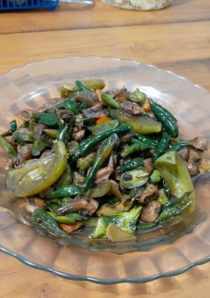 Foto resep Cumi Kering Petai lombok ijo