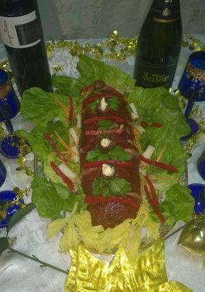 Una foto de Matambre de carne picada light