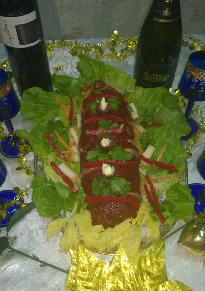 Una foto de Matambre de carne picada light