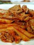 Penne con Capra al Sugo