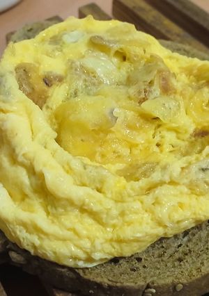 Una foto de Mini Tortilla de Patata con Cebolla en Microondas