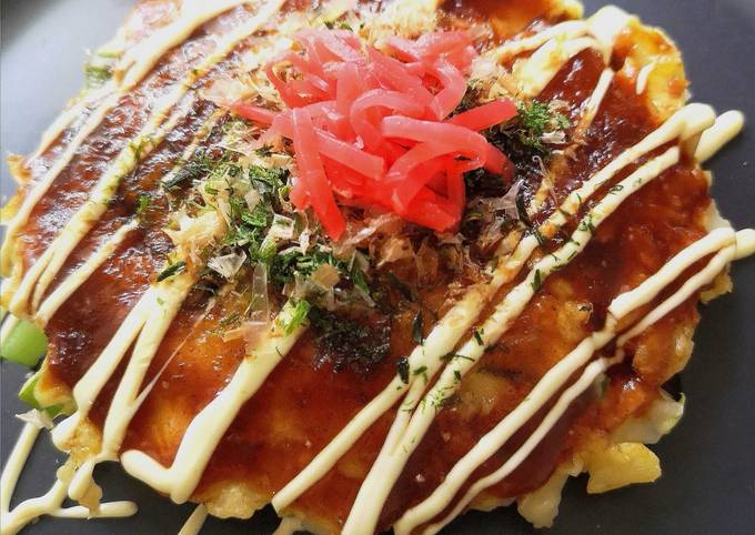 Okonomiyaki - Pancake salato giapponese