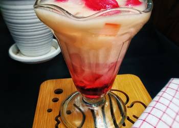 Resep Populer Es Campur Cocopandan Yakult Lezat Mantap