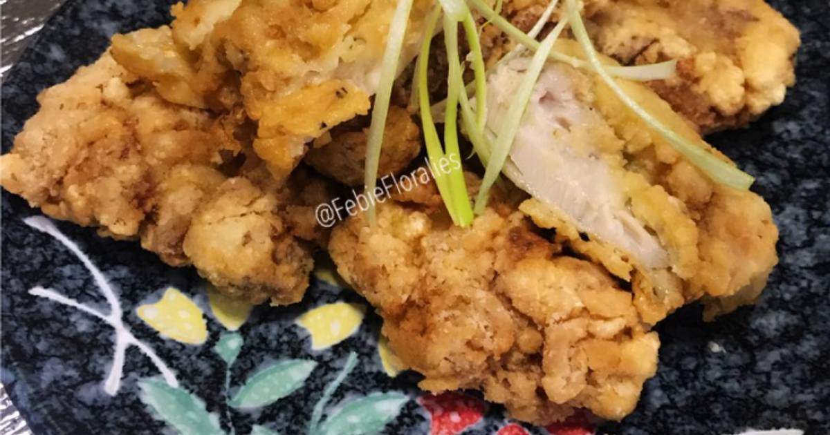 Resep Tori Karage Ayam Goreng Tepung Ala Jepang Oleh Febie Floralies Cookpad