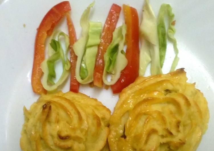 Recipe: At Home Duchess potatoes with ndengu #ndengu contest