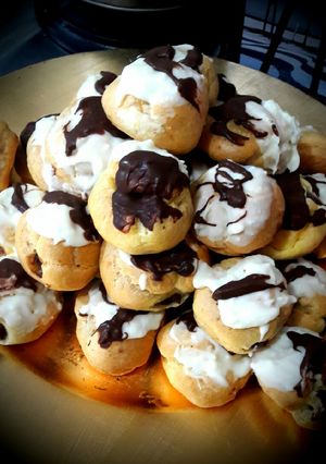 Una foto de Profiteroles