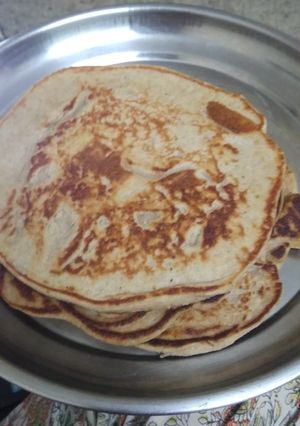 A picture of Banana pancakes.