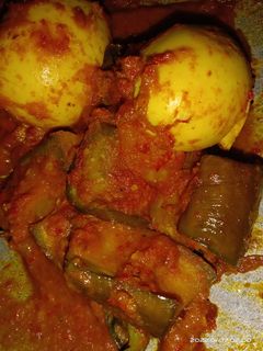 Foto resep Balado Telor terong