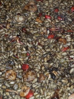 Una foto de Arroz negro