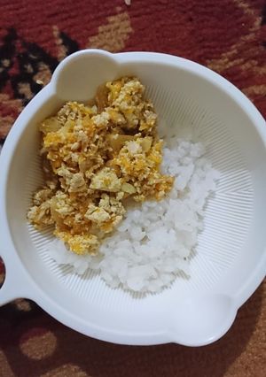 Foto resep MPASI 4* (8 Bulan) Tumis Daging Sapi Giling, Tahu dan Wortel
