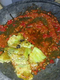 Foto resep Terong bakar sambal terasi