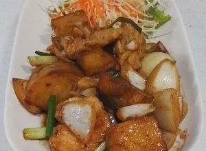 รูปของ ไก่ผัดมันฝรั่ง